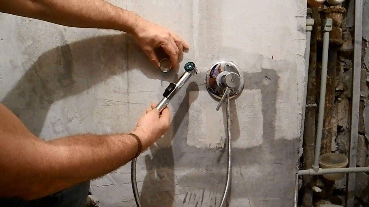 Гигиенический душ со смесителем рейтинг лучших советы по монтажу