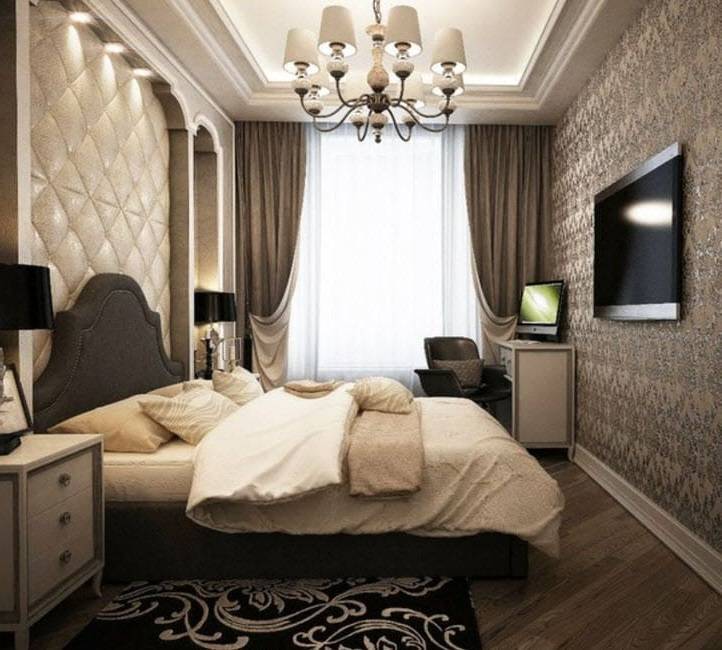 Дизайн спальни 12 м2: фото лучших примеров оформления и реальных идей дизайна