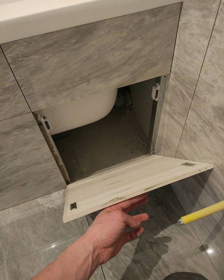 Люки для ванной комнаты под отделку плиткой