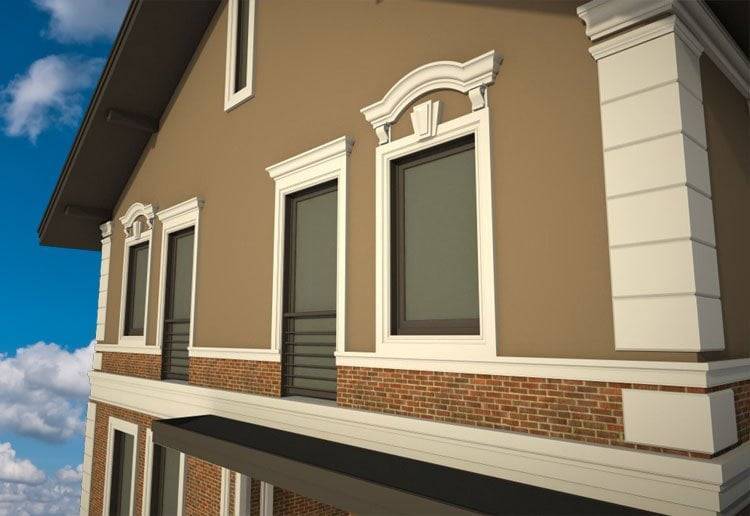 В какой цвет покрасить фасад дома и правильный подбор палитры для различных поверхностей + фото