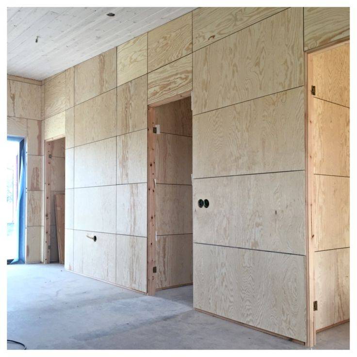 Фанера для отделки дома: обшивка стен и потолка, дверей