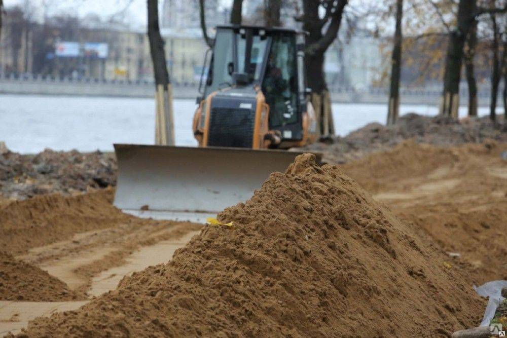 Песок для строительства — виды и характеристики