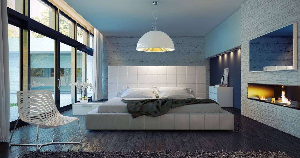 Спальня в стиле хай-тек: 200 фото идей дизайна в стиле hi-tech