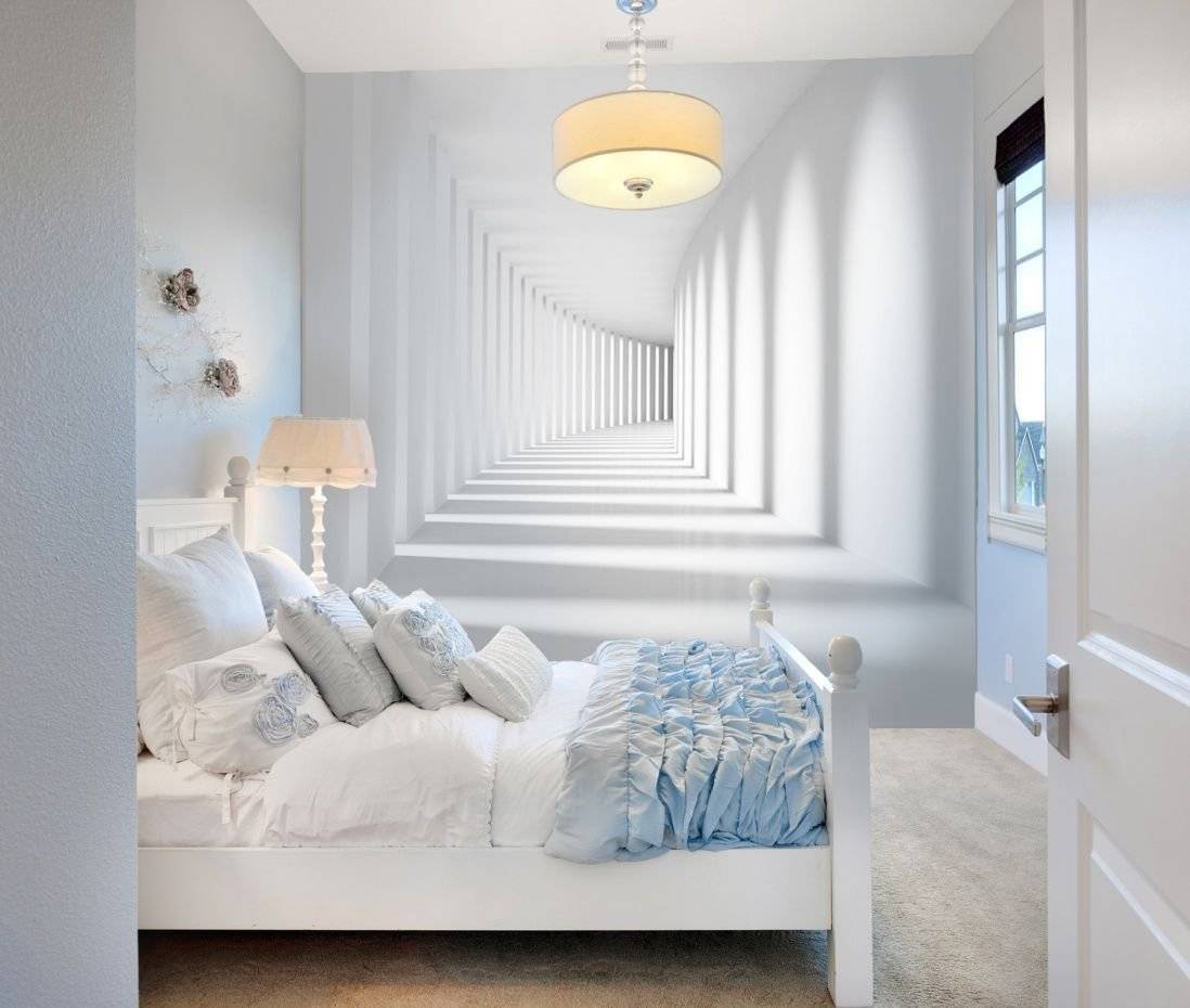 Как визуально увеличить комнату: с помощью цвета стен и пола, с помощью обоев, с помощью плитки, с помощью штор, советы дизайнеров, фото примеров