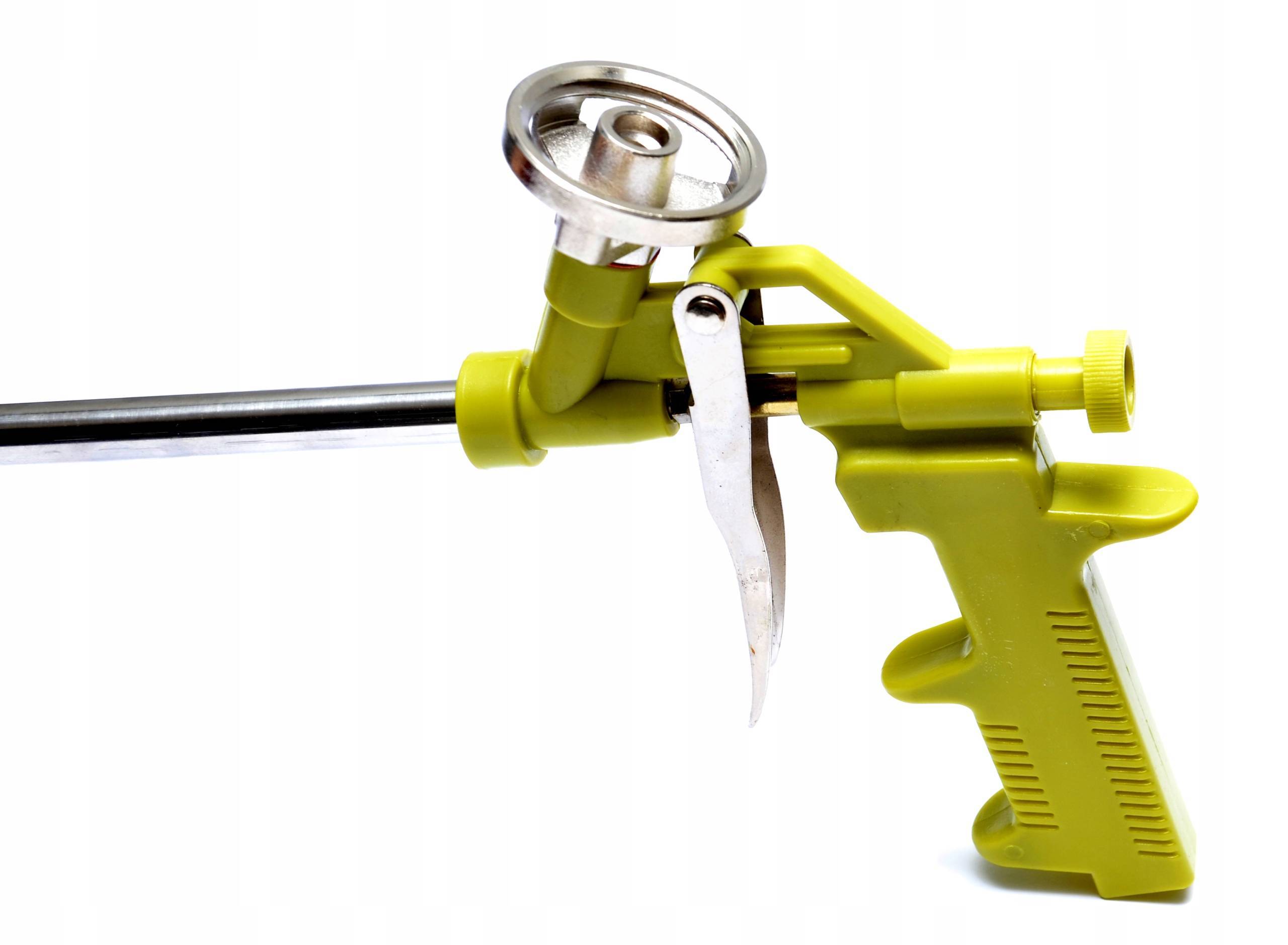 Пистолет для монтажной пены: как чистить конструкцию