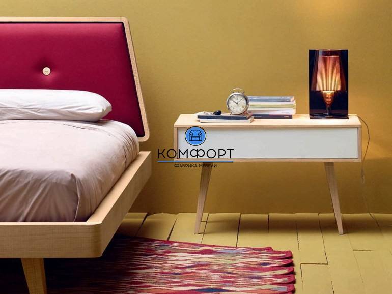 Стандартный размер прикроватных тумбочек в спальню :: syl.ru