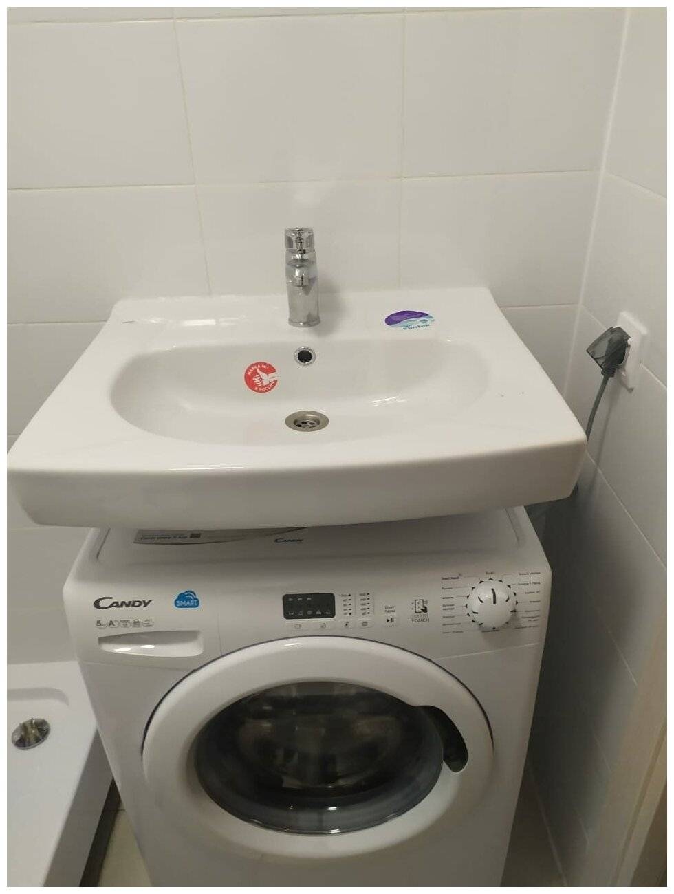 Дизайн ванны со стиральной машинкой – варианты размещения техники