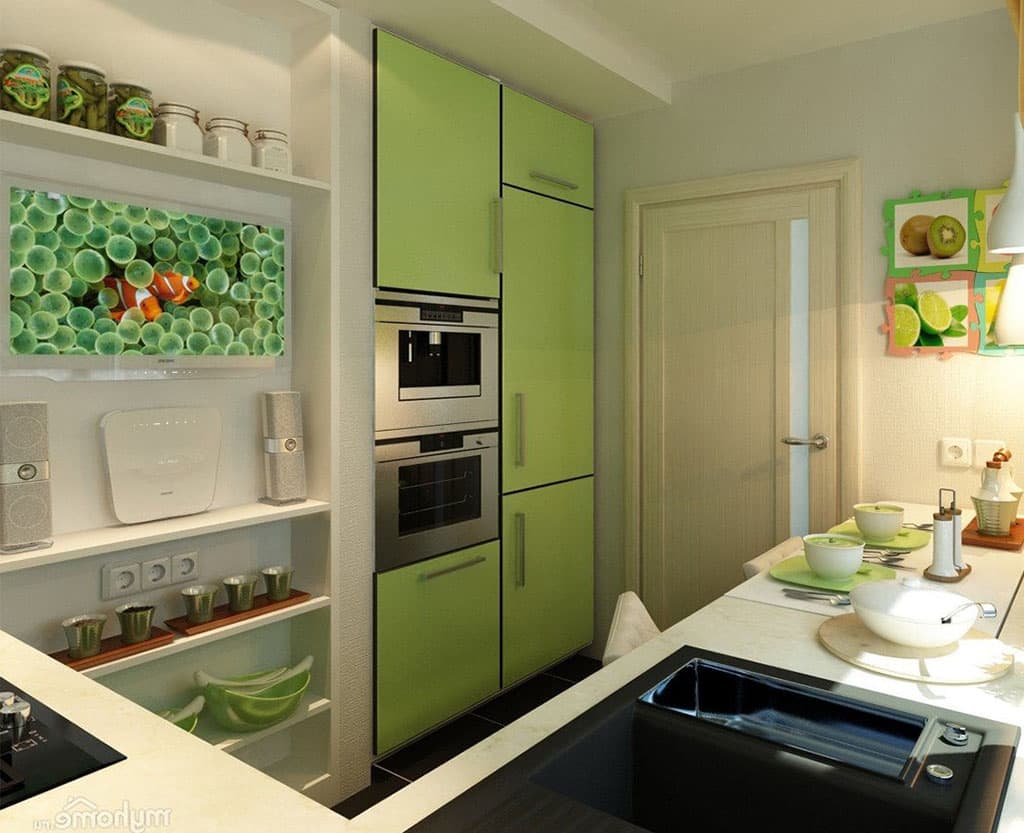 Дизайн маленькой кухни: 120 фото интересных идей 2022 года по оформлению и планировке небольших кухонь