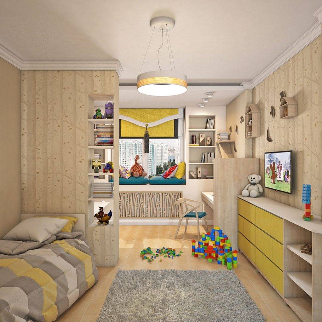 Детская комната 3 на 3 метра. идеи планировки +30 фото - domwine