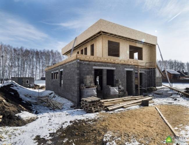 Строительство монолитного дома, купить монолитный частный дом под ключ в москве