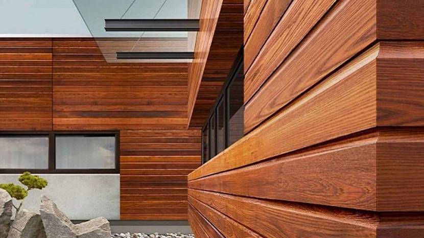 Фасадный планкен — современный материал для облицовки домов