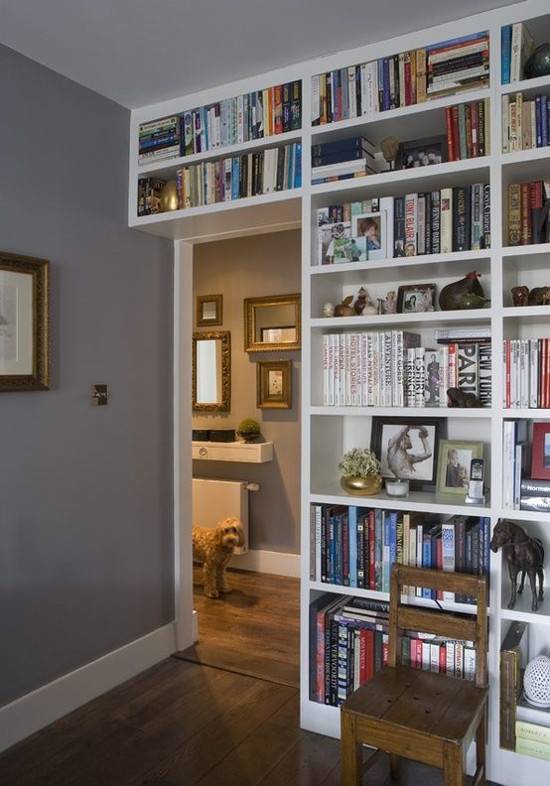 Где хранить книги в маленькой квартире?
