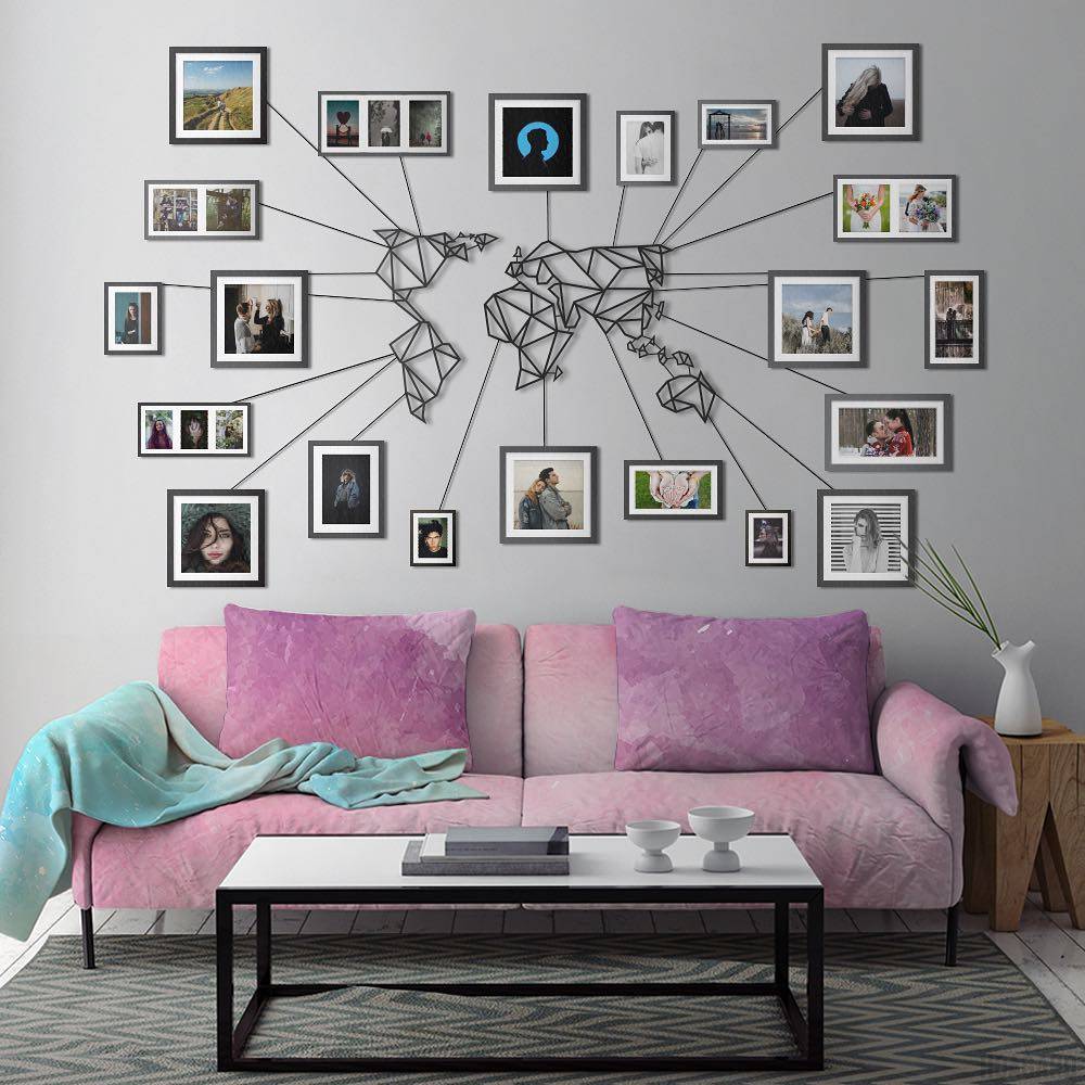 Картины как декор комнат: 7 советов по грамотному расположению картин на стене