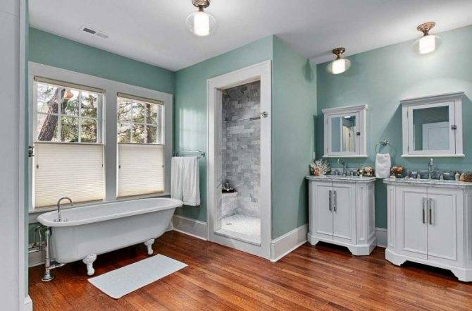 Краска для стен в ванной комнате и кухне: какая лучше краска латексная или акриловая