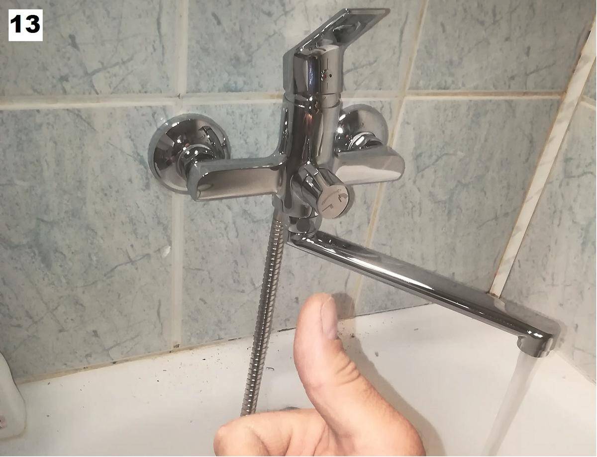 Как установить смеситель в ванной комнате - видео и фото подключения