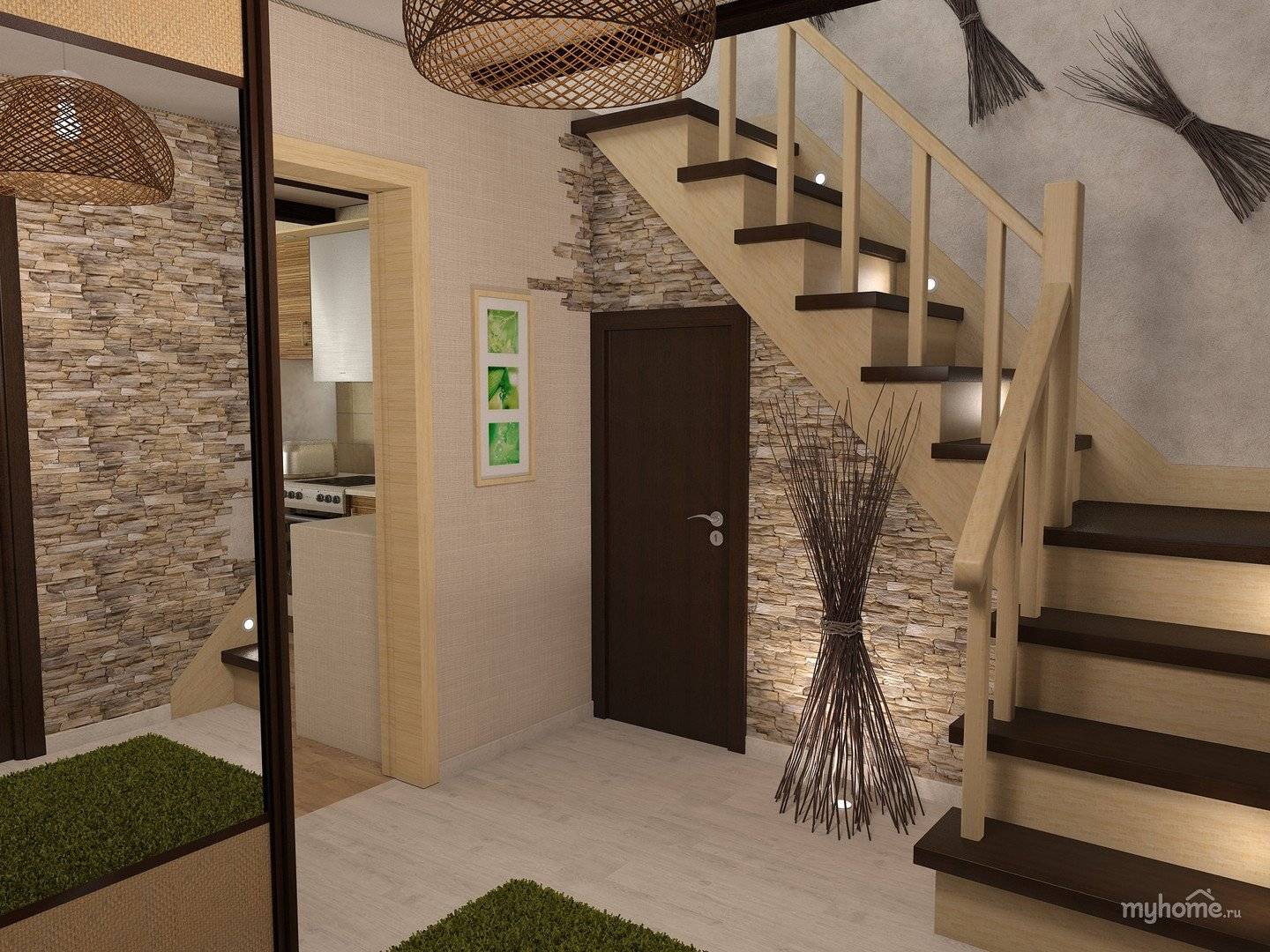 Дизайн элегантной прихожей в частном доме: маленьком, деревянном, с лестницей. самые модные и доступные интерьеры + 180 фото