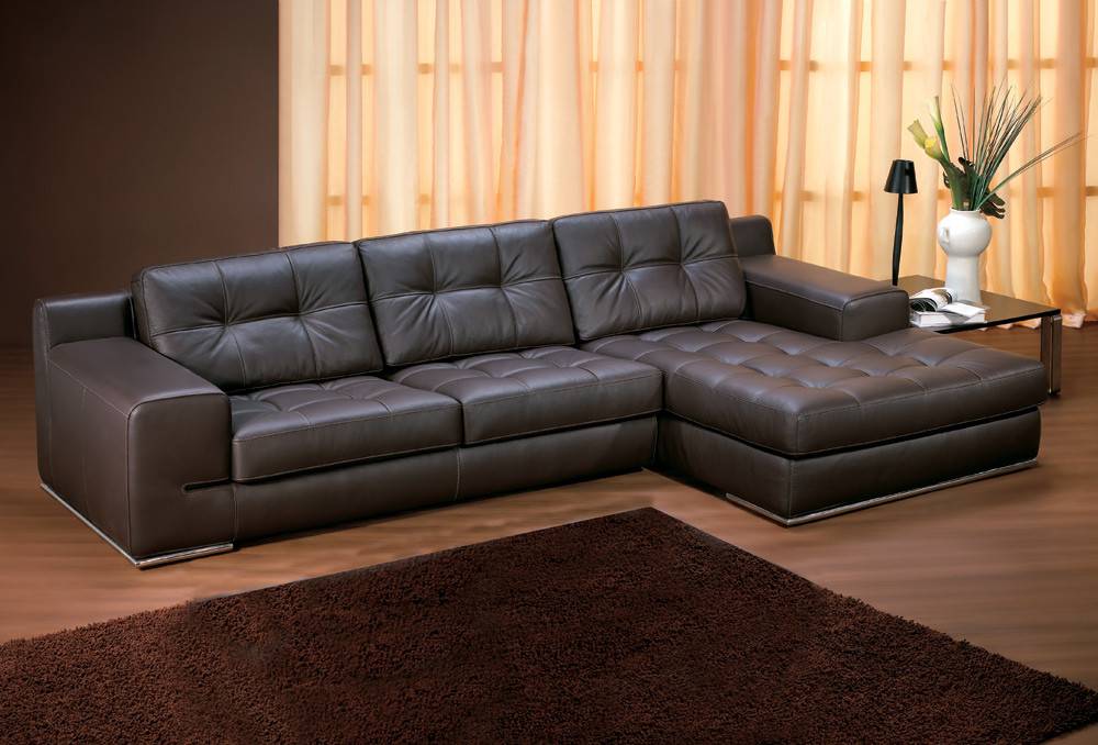 Виды диванов с оттоманкой и советы по их размещению