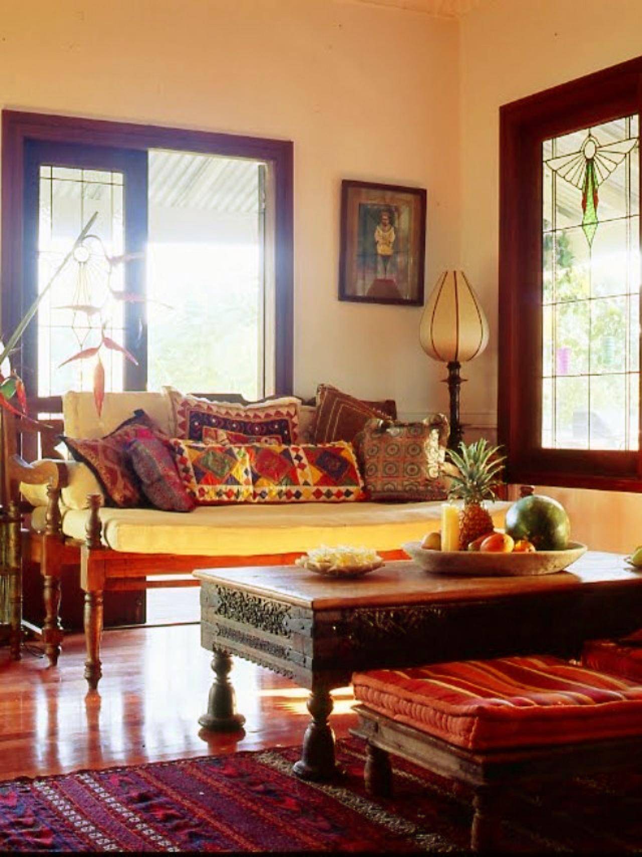 Индийский стиль в интерьере (14 фото): красивые дизайны квартир
