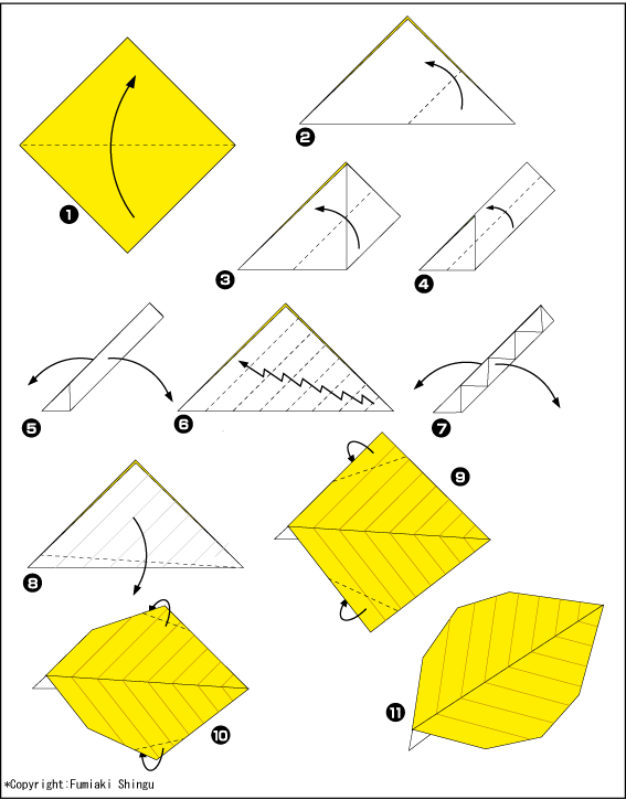 Кленовый лист из бумаги по шаблонам и схемам оригами: мастер-класс + инструкция для создания своими руками