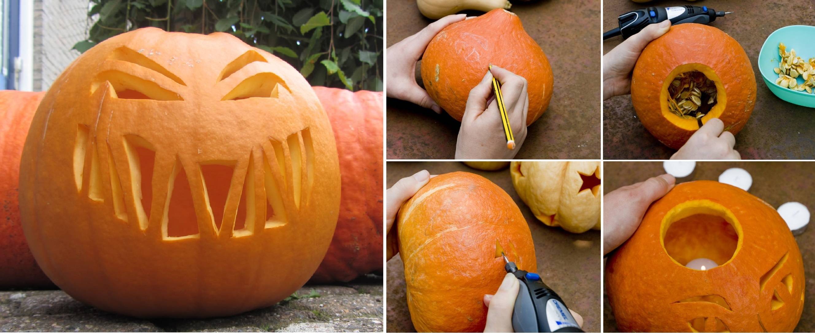 Как вырезать тыкву на хэллоуин своими руками: полезные лайфхаки