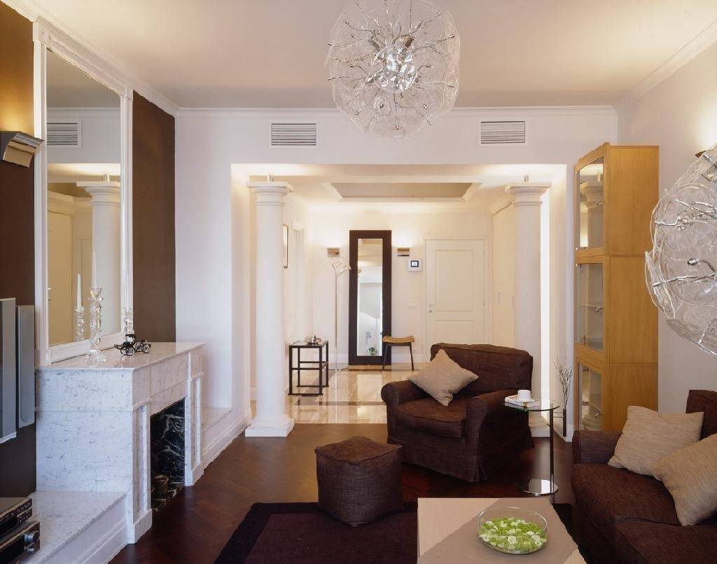 Гостиная 20 кв. м: дизайн, реальные фото, интерьер в обычной квартире, классический стиль, зонирование квадратной комнаты