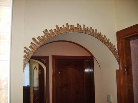 Монтаж межкомнатных арок из разных материалов своими руками