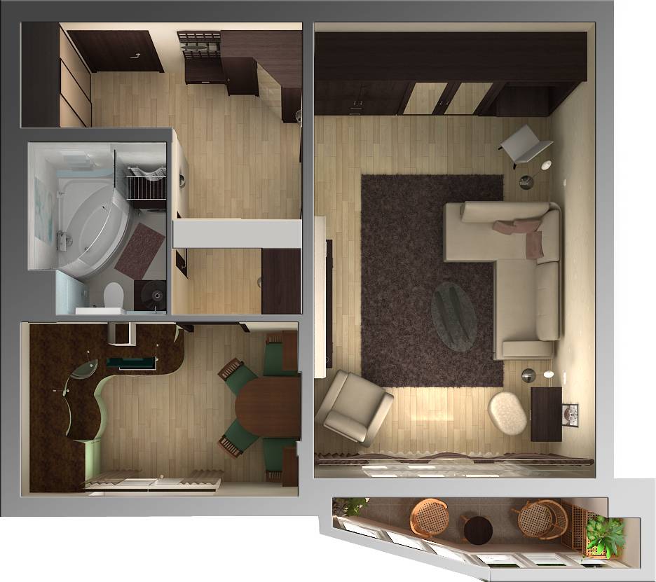 Планировка однокомнатной квартиры 35 кв м: 46 фото, дизайн 1-комнатного жилья, студии в хрущевке, обзор лучших вариантов