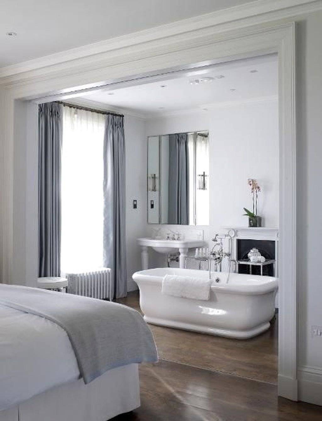 Ванная в спальне - 120 фото креативных дизайнерских решений для спальни