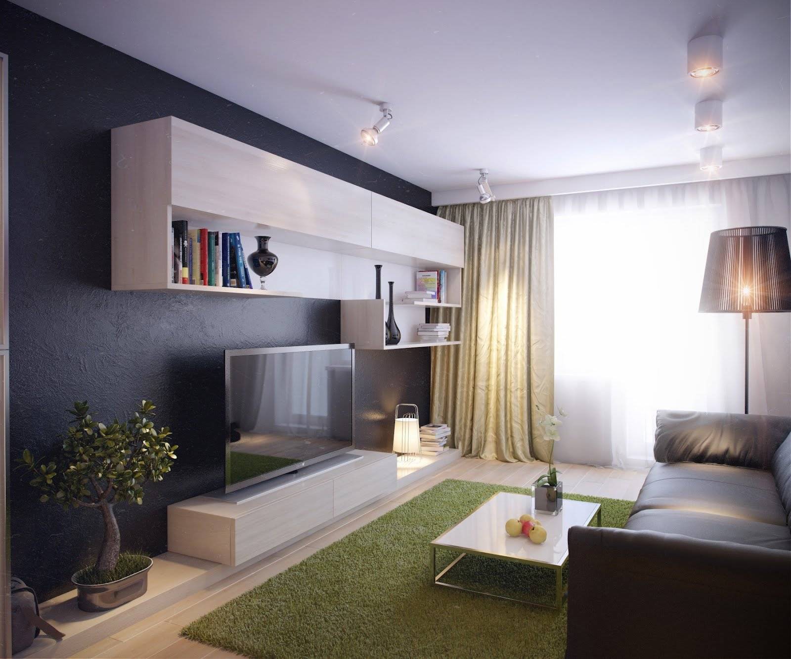 Дизайн интерьера комнаты 20 кв. м.: идеи по выбору и рекомендации по оформлению комнаты (105 фото)