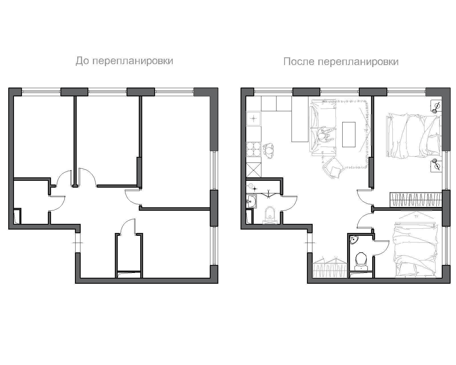 Как сделать проект перепланировки квартиры самостоятельно?