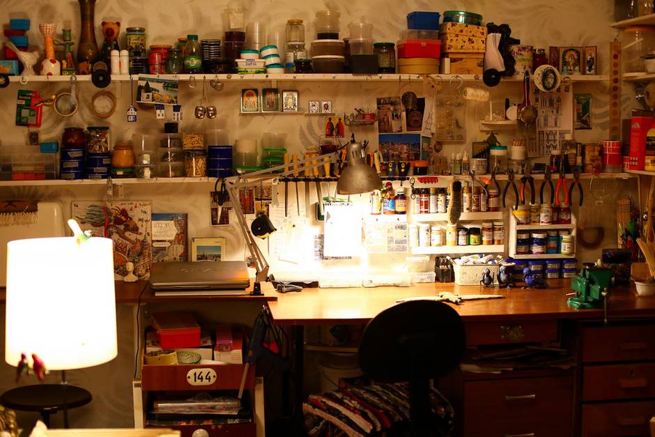 Создаем интерьер полноценной студии: 70 идей рабочего места художника и мастерской в доме