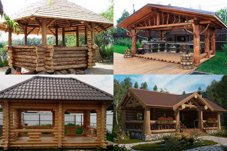 Как построить деревянную беседку для дачи – подробная инструкция от фундамента, до крыши