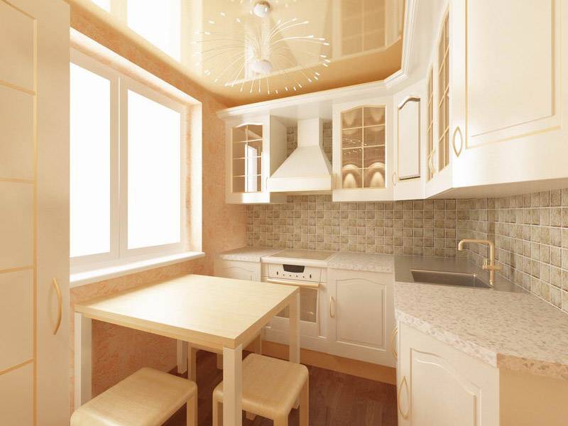 Дизайн кухни в хрущевке: фото реальных интерьеров маленькой кухни
