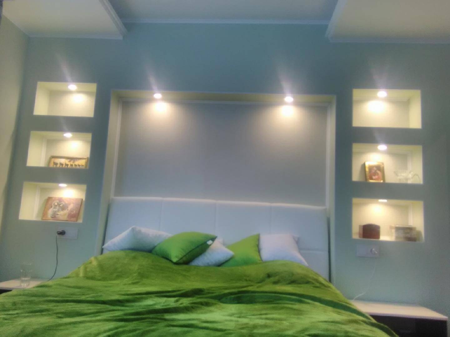 Ниша в спальне — оформление и обустройство ниши. применение ниш в красивом дизайне (90 фото и видео)