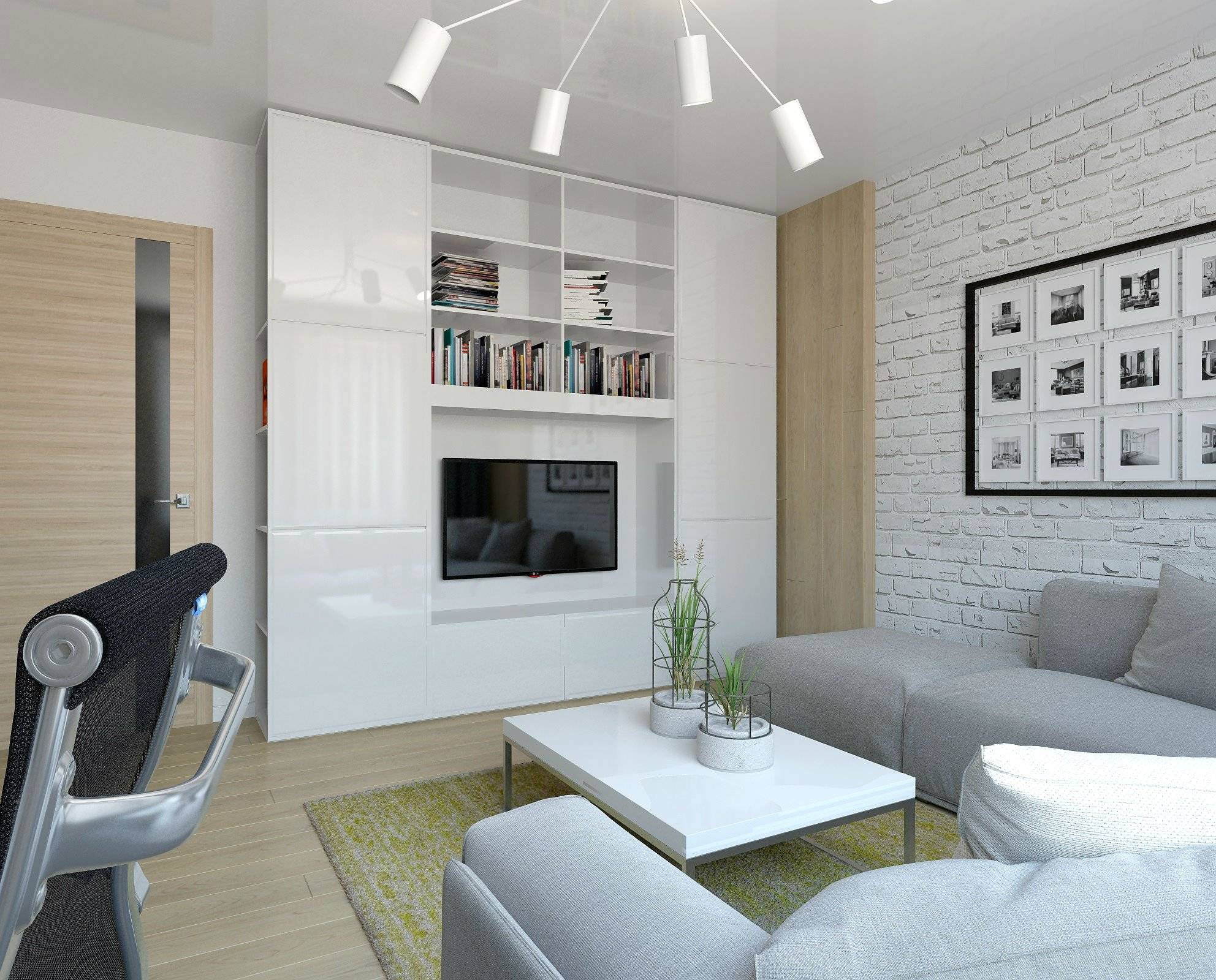 Дизайн двухкомнатной квартиры в хрущевке: 75 современных идей