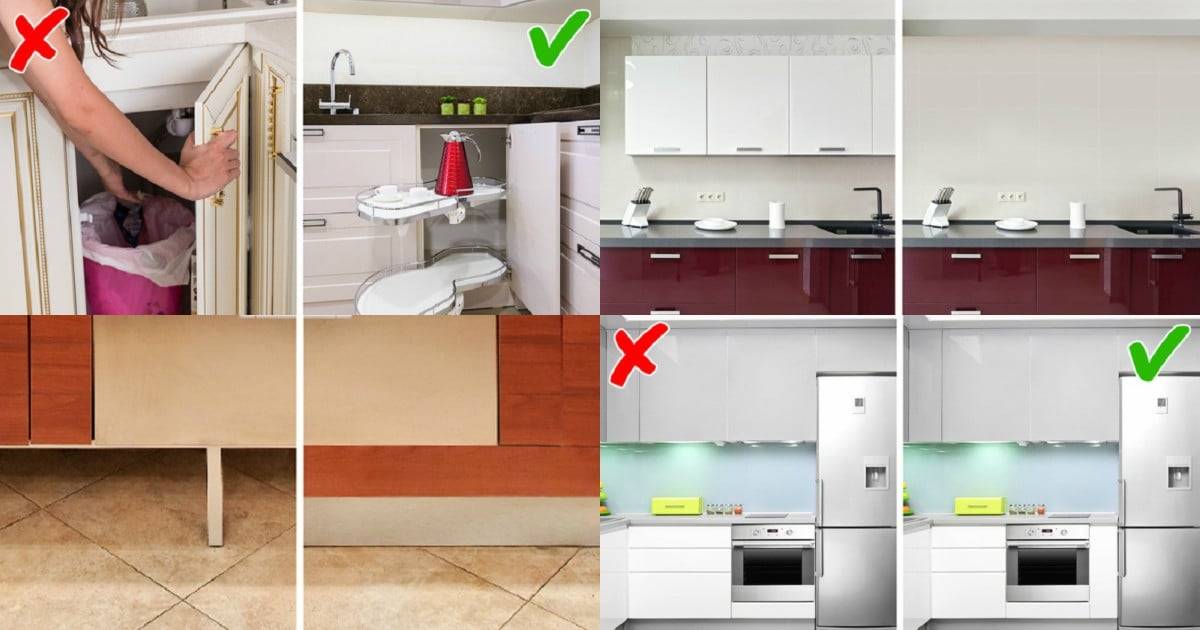 20 ошибок при проектировании кухни, которые вы можете избежать – салон кухни33 (l-kitchen)
