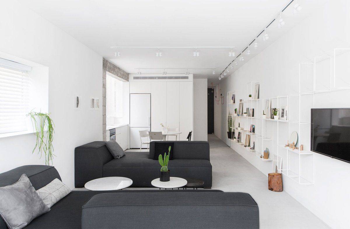 Гостиная в стиле минимализм: идеи дизайна, 100 фото интерьеров