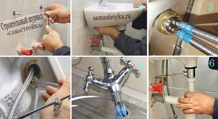 Как правильно установить смеситель в ванной