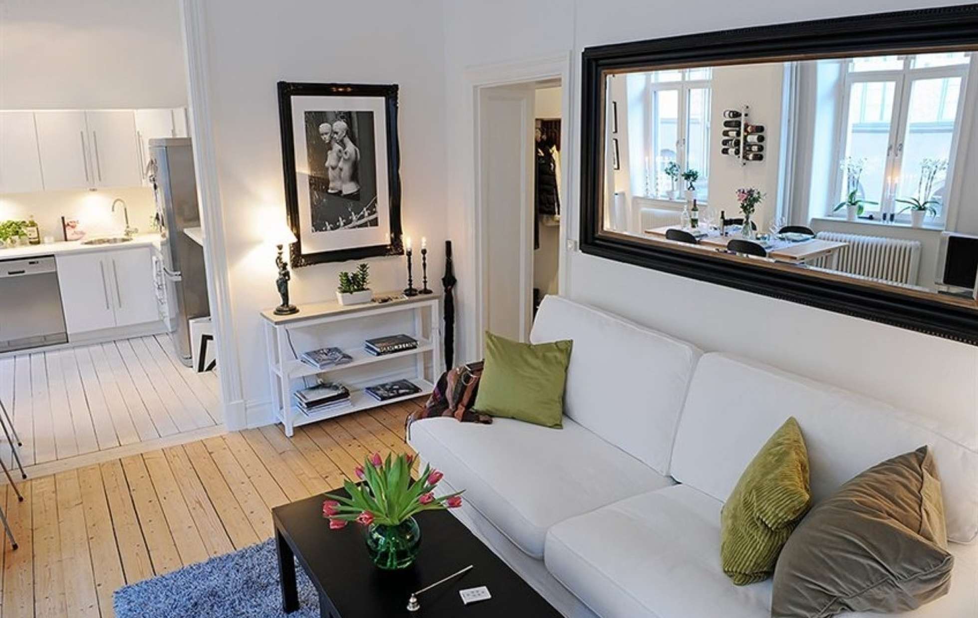 Дизайн из зазеркалья — Маленькие и большие Зеркала в интерьере квартиры (290+ фото)