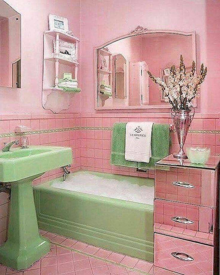Розовая ванная комната фото, дизайн в розовом цвете и тонах