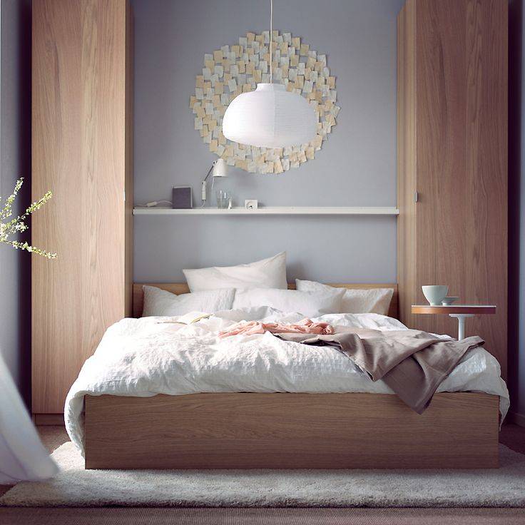 75 идей дизайна спальни с мебелью икеа