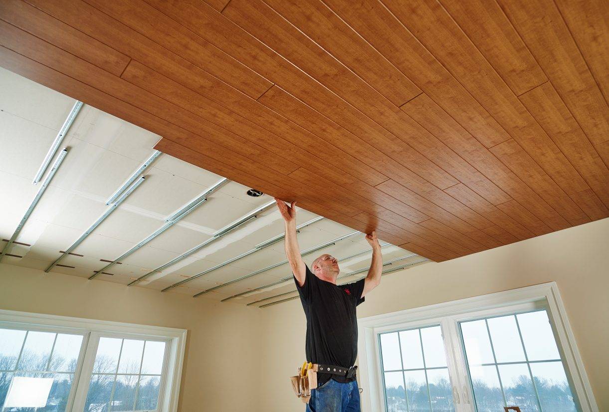 Как сделать подвесной потолок своими руками - пошаговое руководство