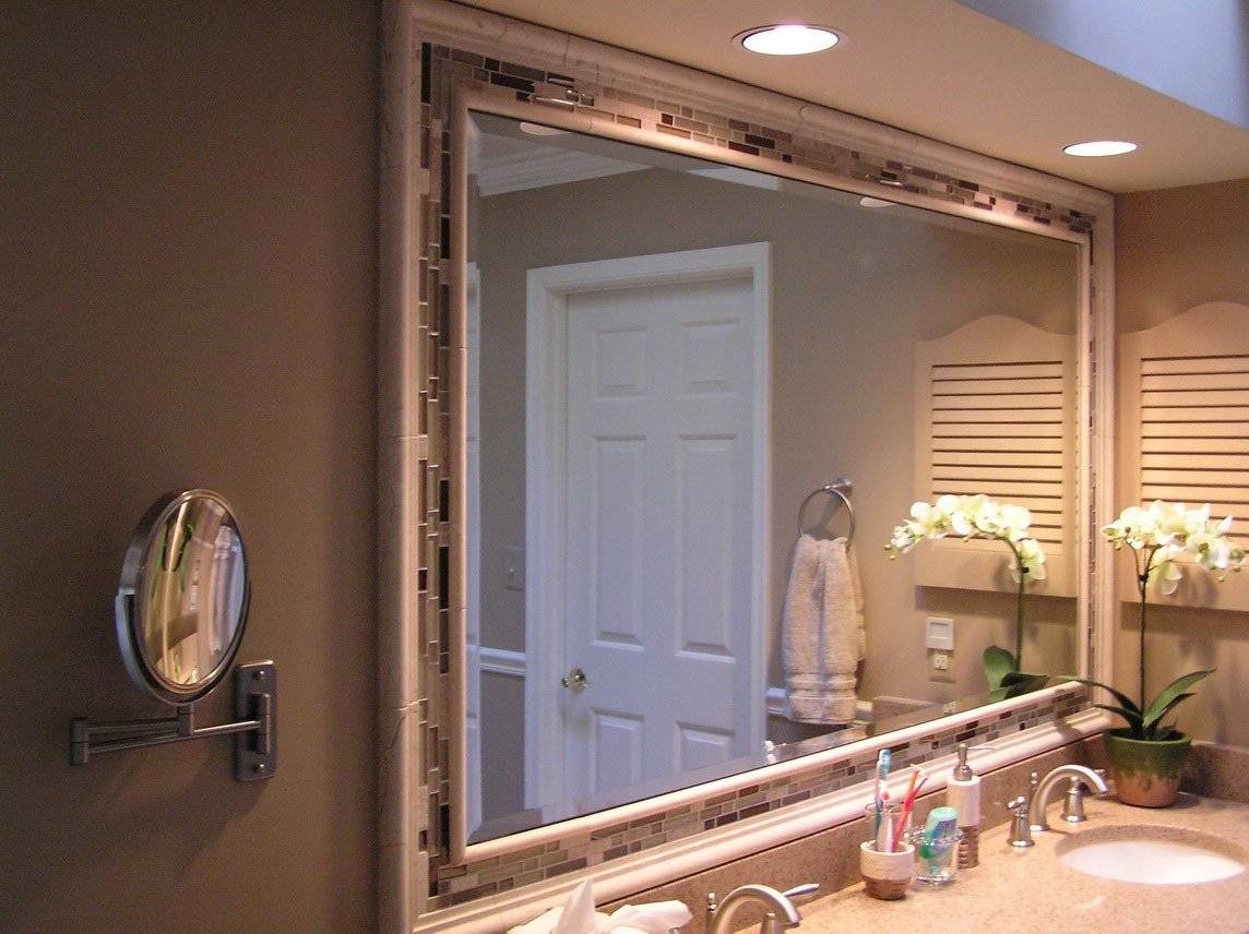 Зеркало в ванную комнату: 140 фото, идеи дизайна, виды