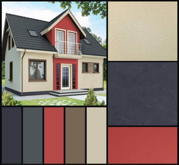 Дом из красного кирпича: какого цвета сделать крышу?