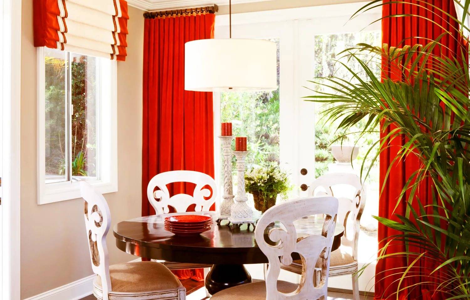Бордовые шторы — 120 фото идей для оформления и сочетания дизайна штор в современном интерьере