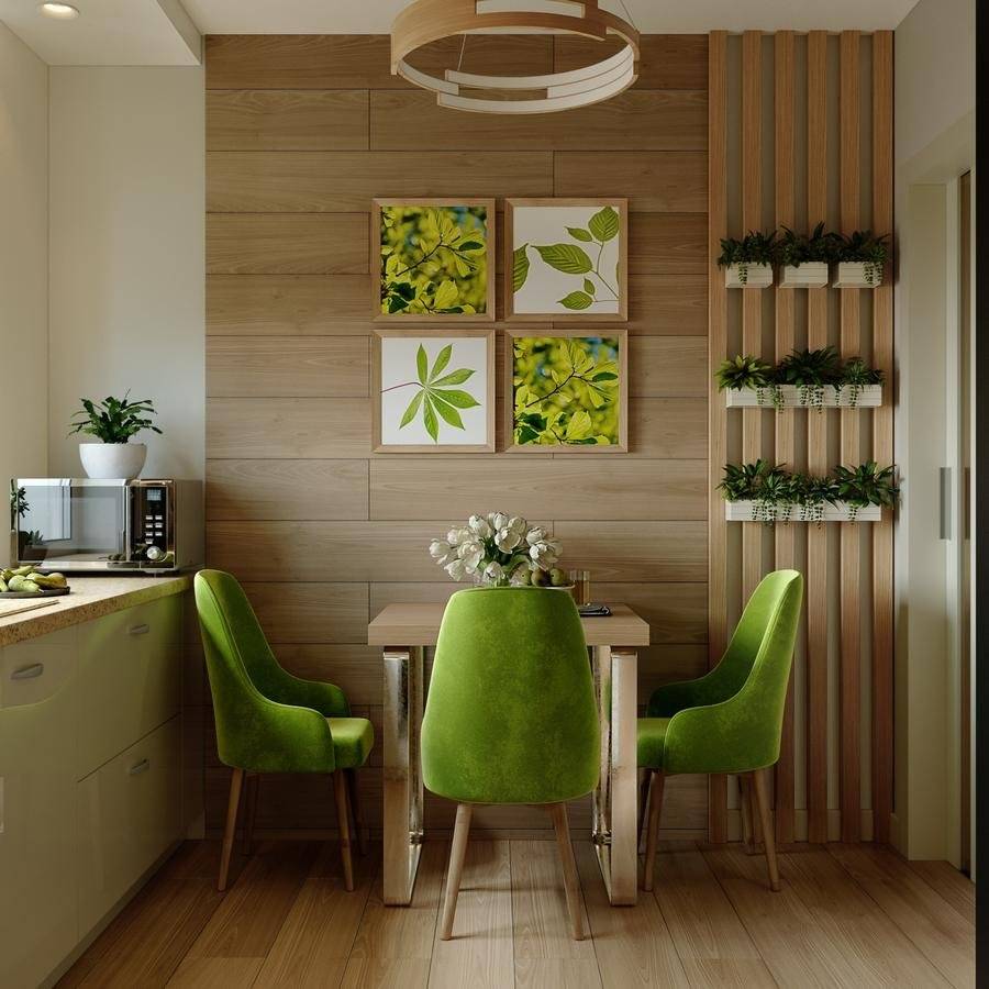 Дизайн кухни и столовой в стиле эко: 585 фото лучших интерьеров на inmyroom