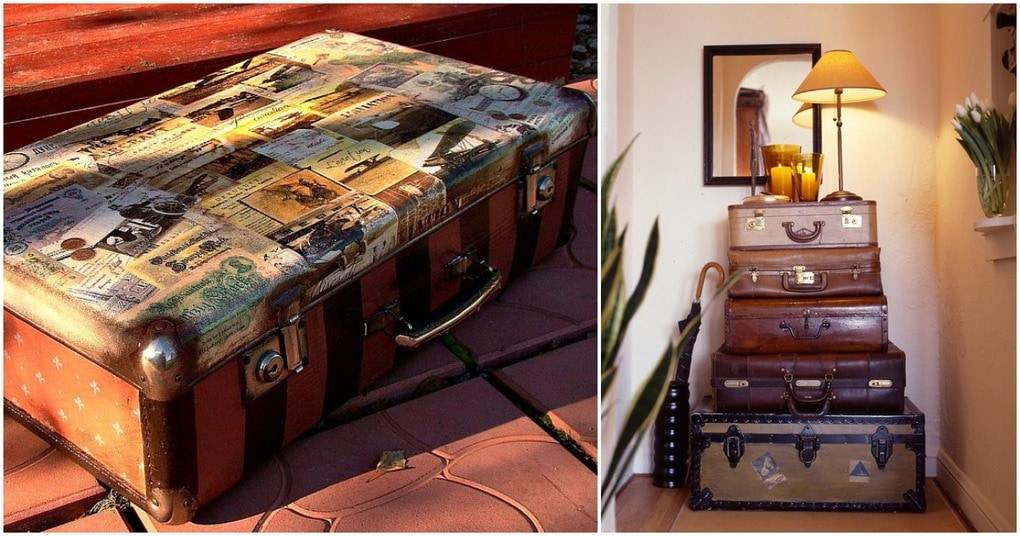 Мастер класс по реставрации ретро чемодана ссср для винтажных кукол.