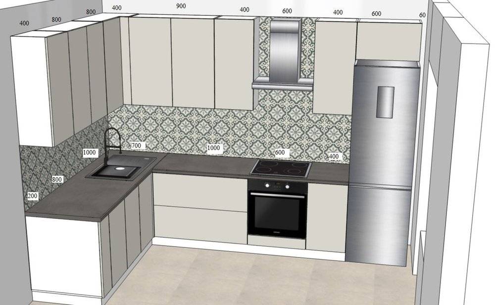 Дизайн угловой кухни 2021: 137 фото, размеры, идеи мойки в углу