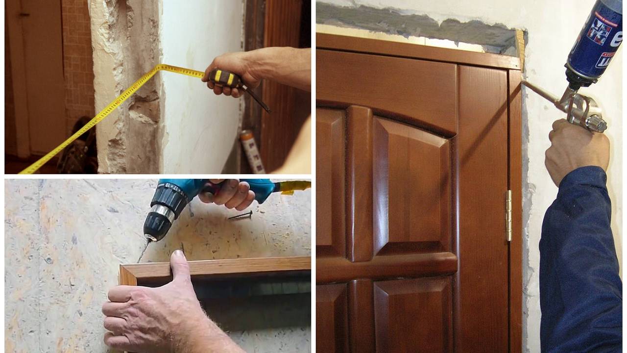 Ремонт межкомнатных дверей, реставрация деревянного полотна своими руками