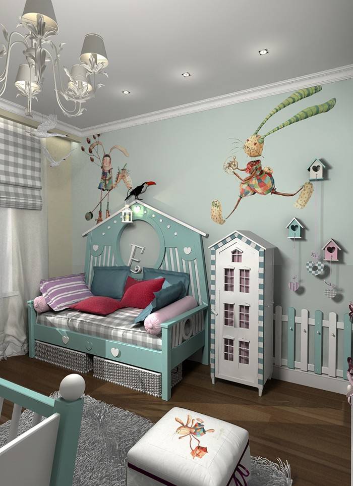 Дизайн детской комнаты: 100 фото, 6 правил, современные идеи и рекомендации
